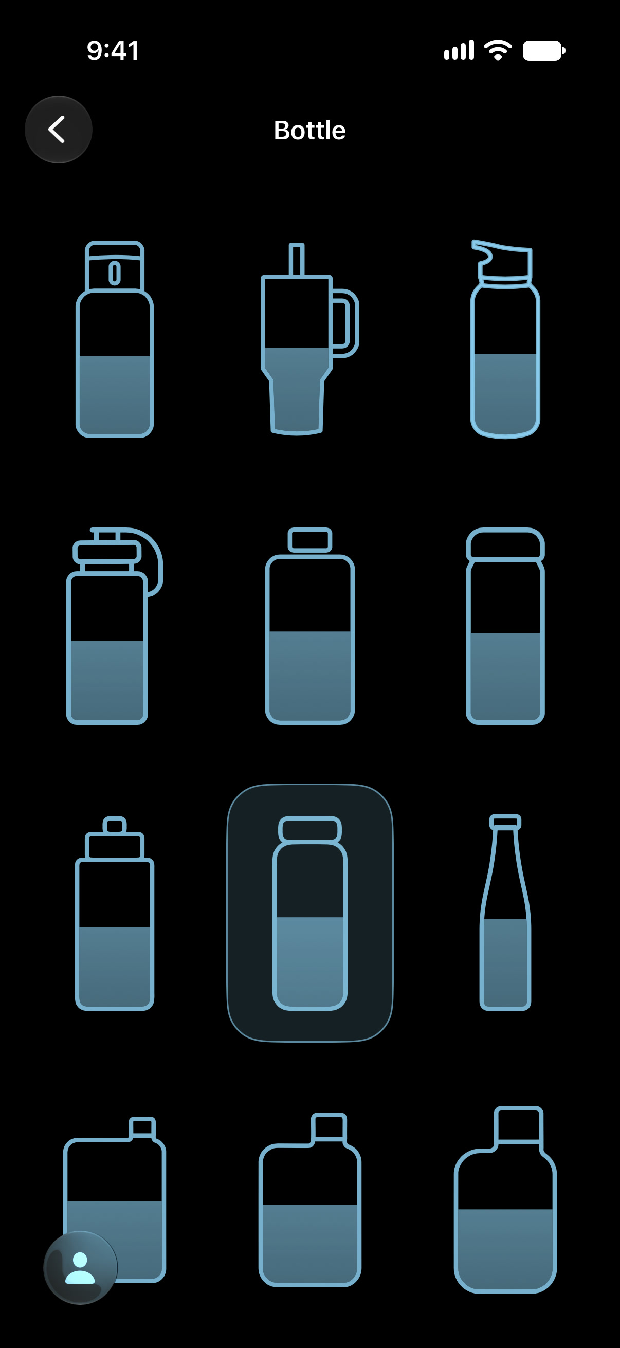 Bottle design picker